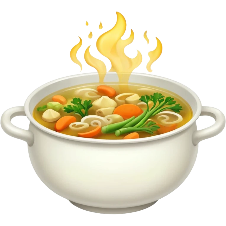 Broth, Soup. emoji