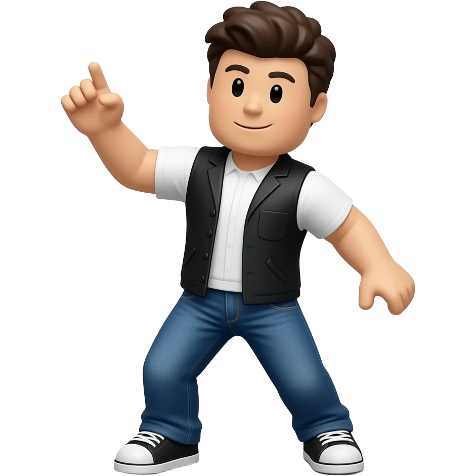 Emote do Roblox emoji