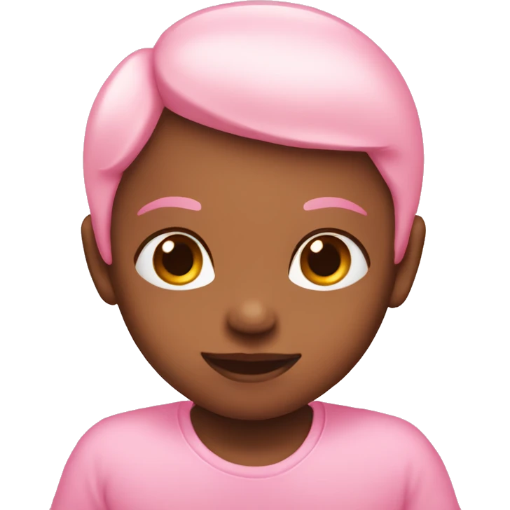 Baby pink heart emoji emoji