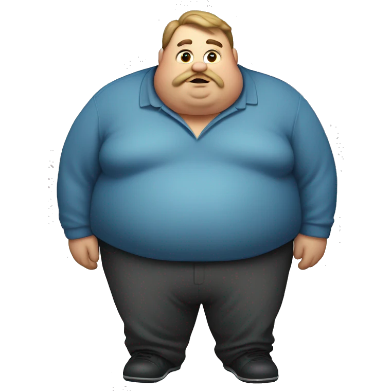 super fat guy emoji