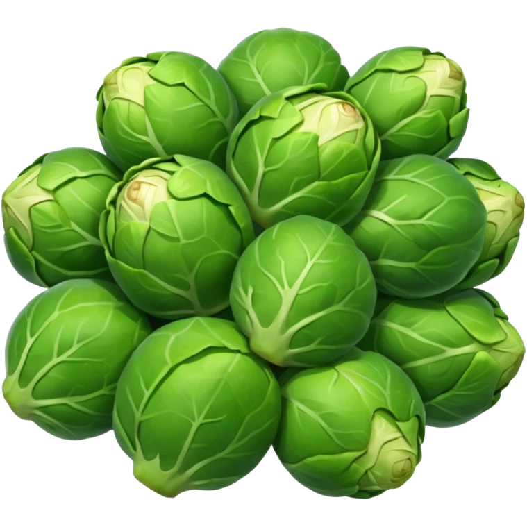 Coles de bruselas emoji