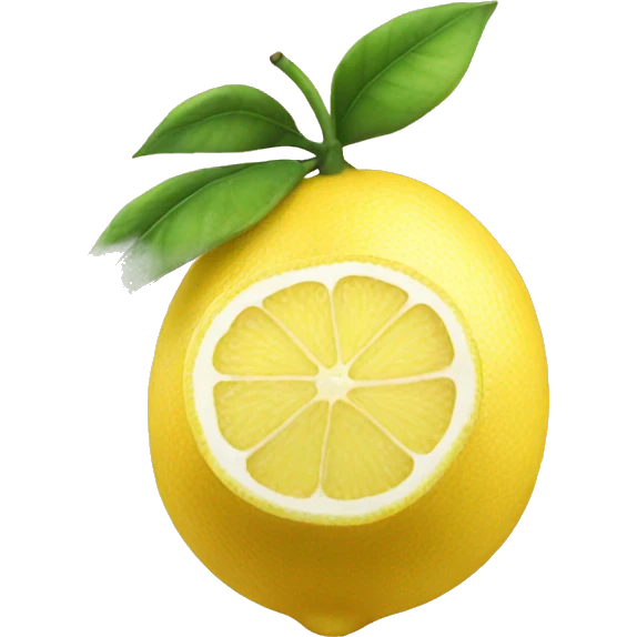 Pretty pink Lemon  emoji