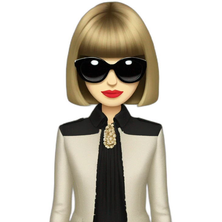 Anna wintour punk emoji