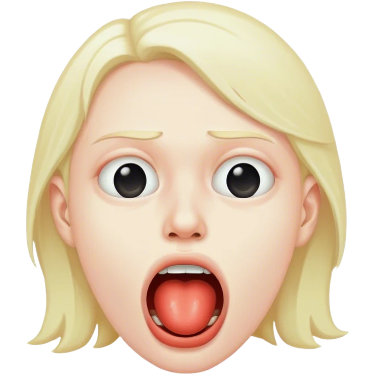 Gagging emoji