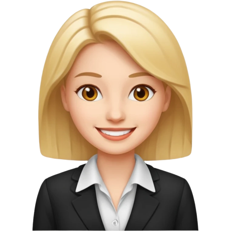 Female business woman emoji