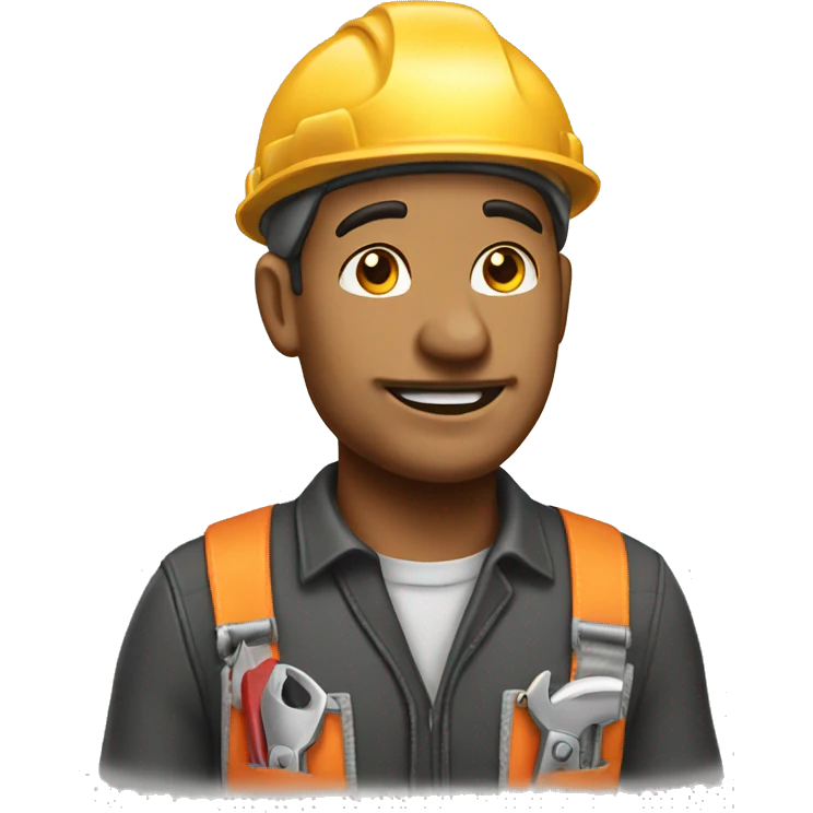 Repair man emoji