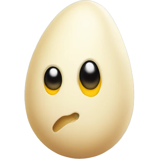 vanilla beater egg emoji