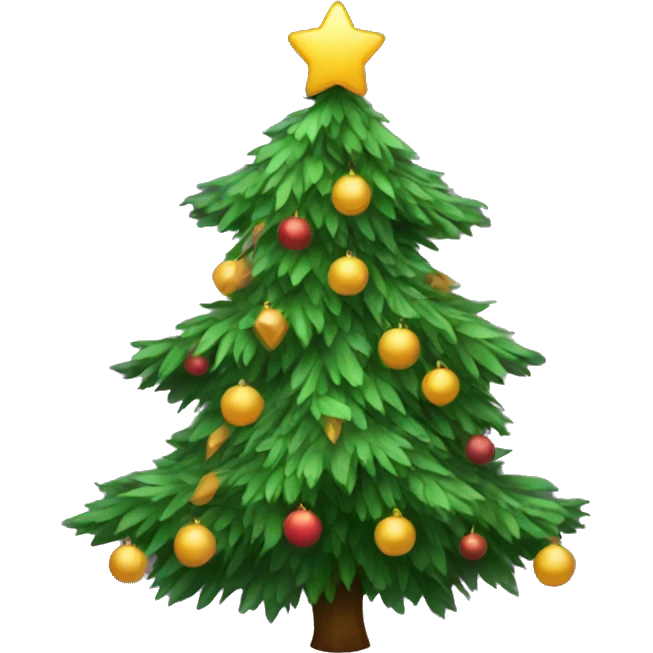 New year tree  emoji