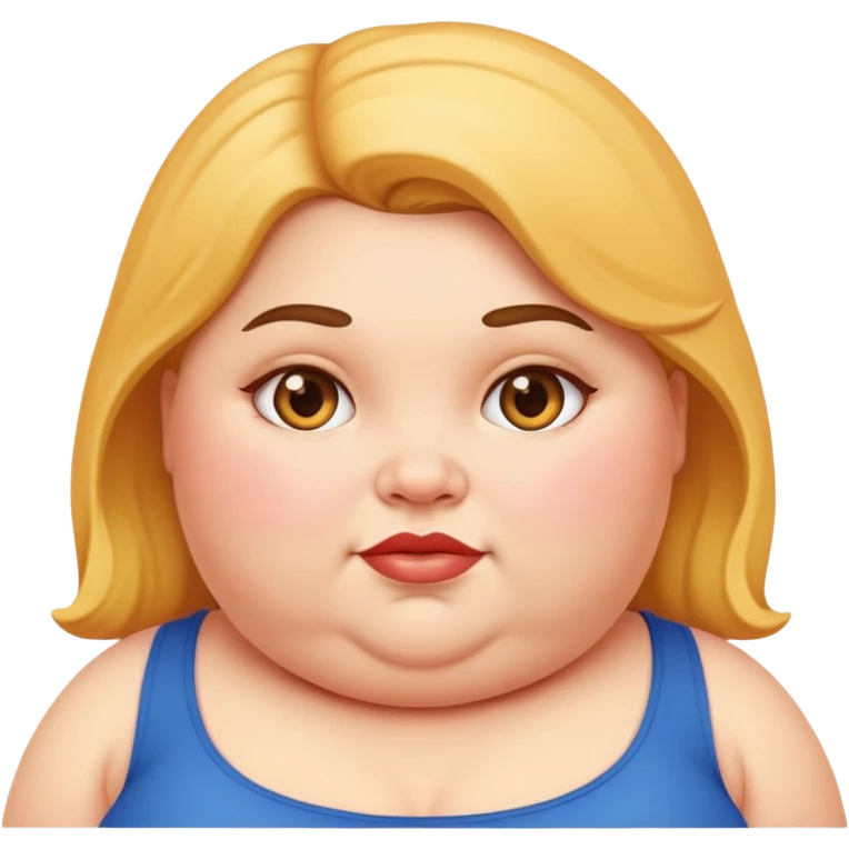 Fat girl emoji