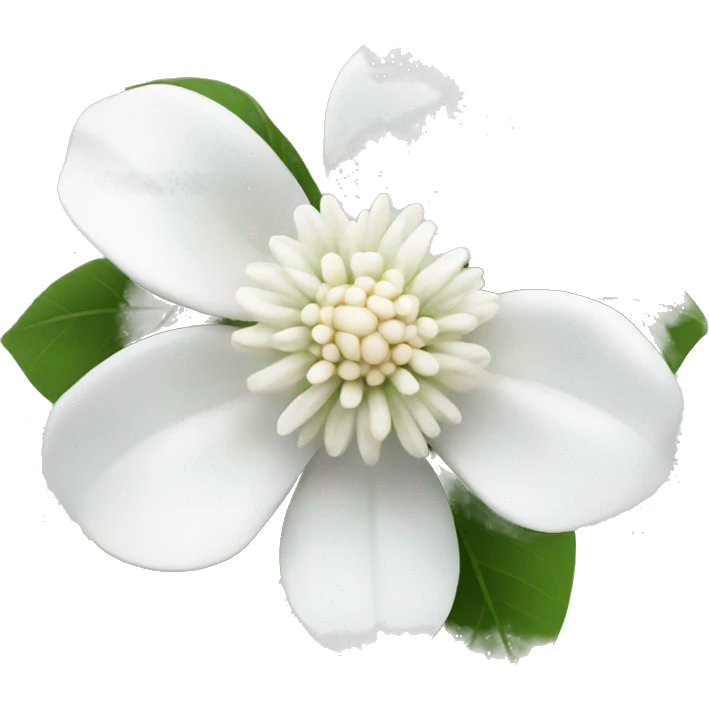white flower emoji