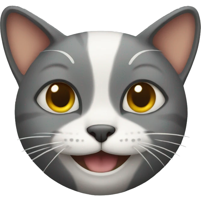 Cat smiling  emoji