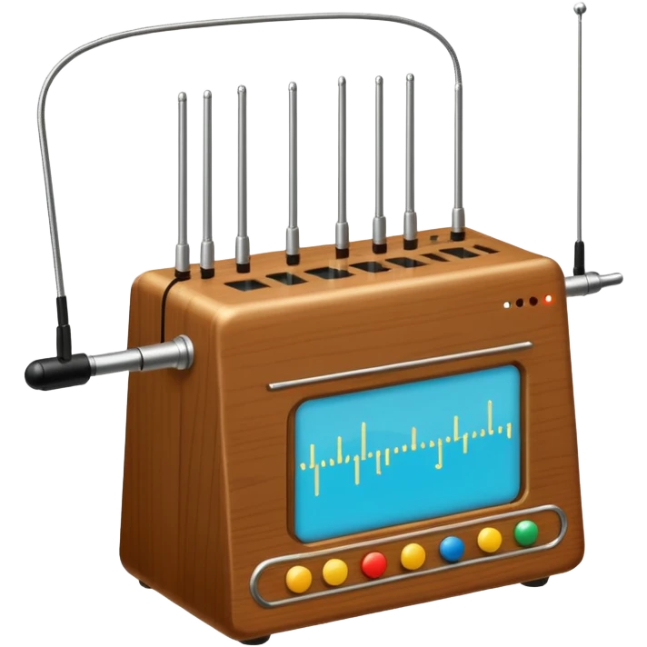 A theremin emoji