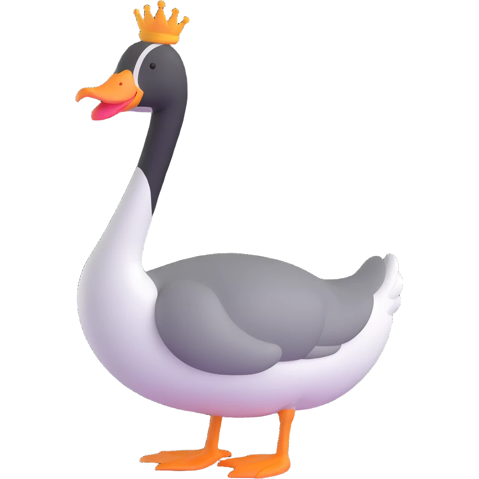 goose king emoji