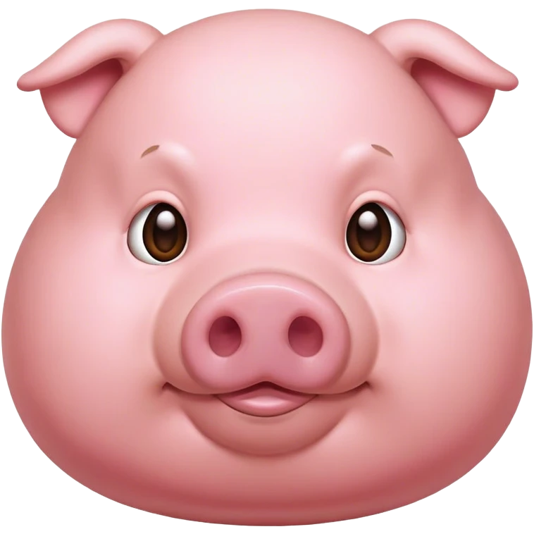Fat pig  emoji