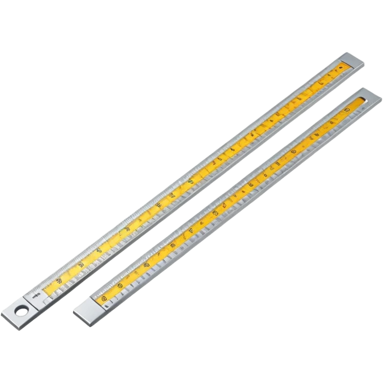 growing ruler with extended marks emoji