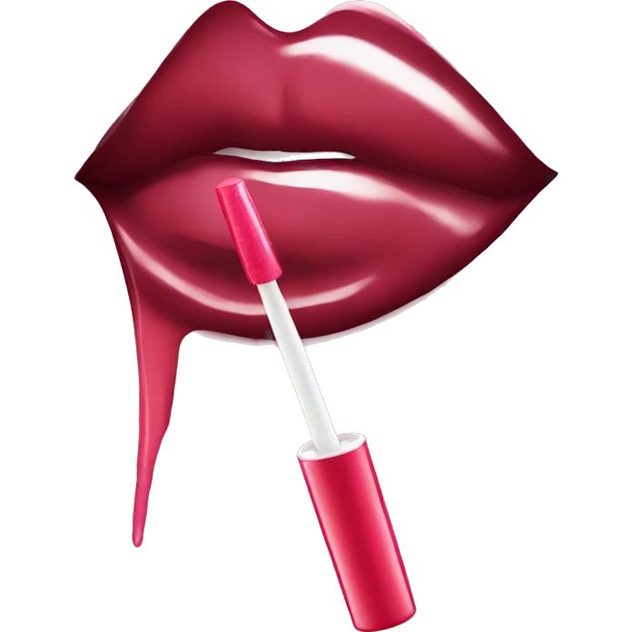 Lip gloss emoji