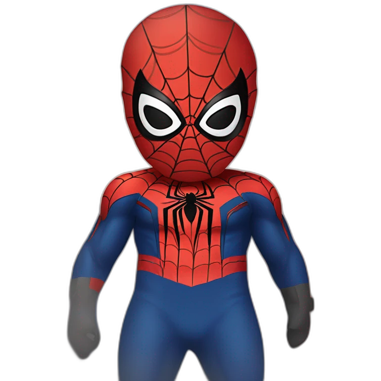 spiderman y teleraña emoji
