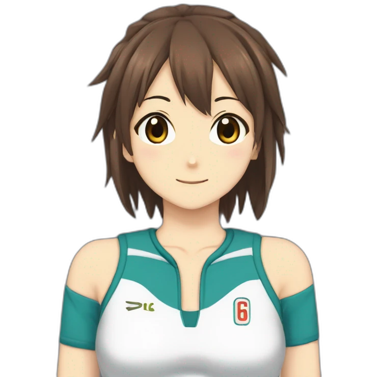 Haruhi Suzumiya In sportswear emoji