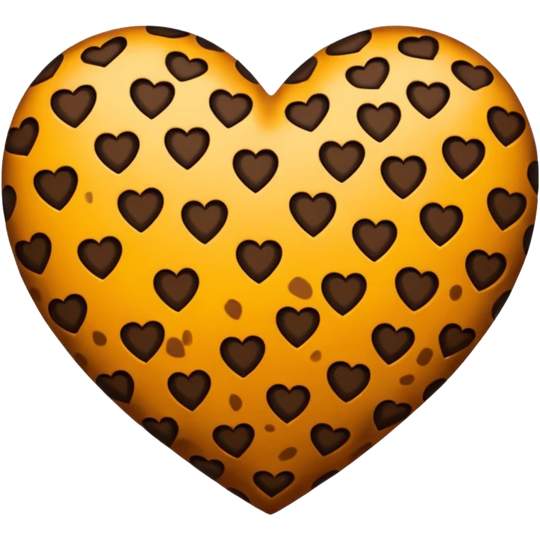 Cuore leopardato  emoji
