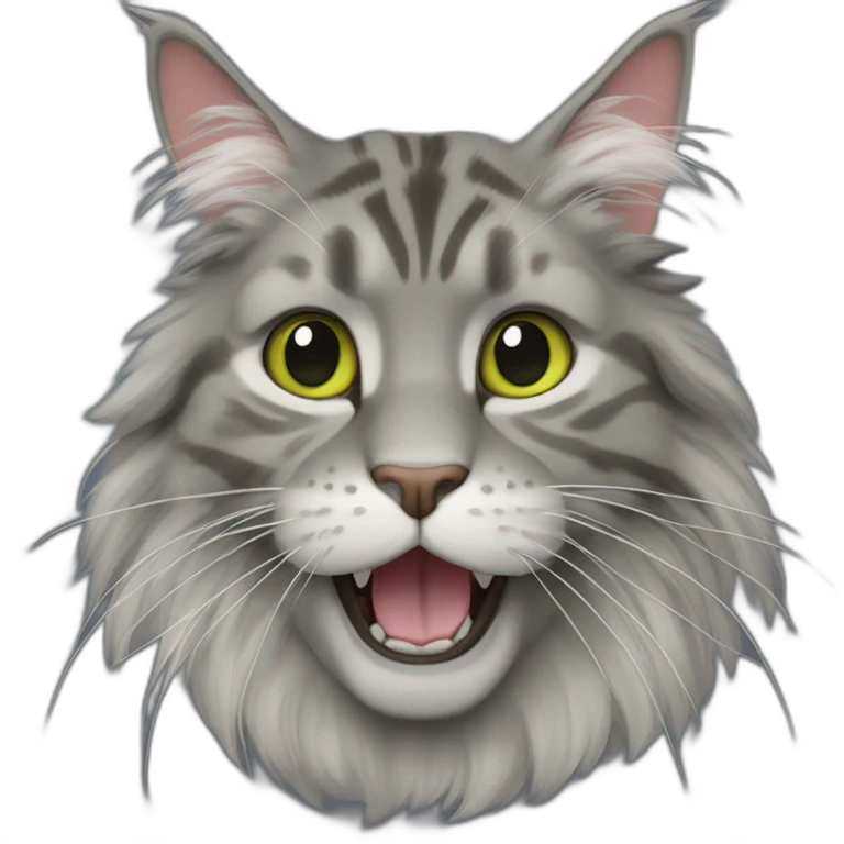 shrek gris-mainecoon emoji