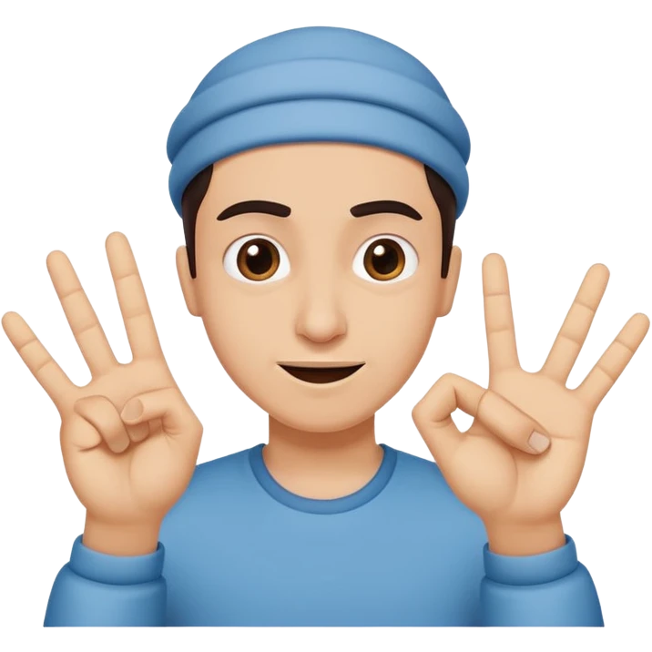 a slightly sarcastic emoji of a person making a hand gesture saying 'nah', with a playful face fitting Turkish humor emoji