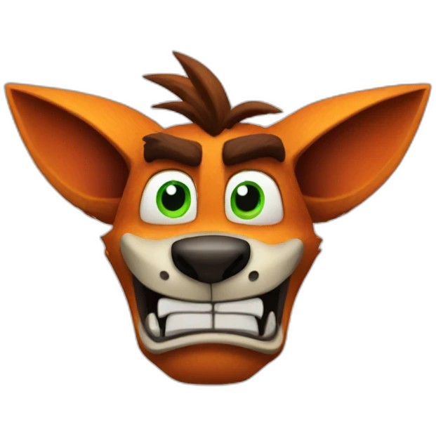 Crash bandicoot emoji