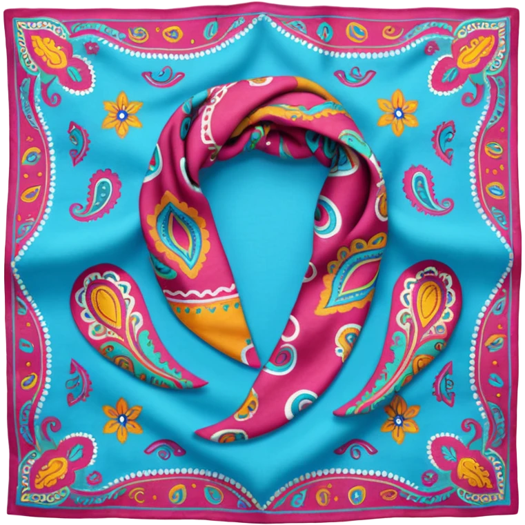 hipster bandana no human emoji