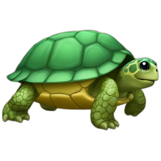 Tortue sur phoque emoji