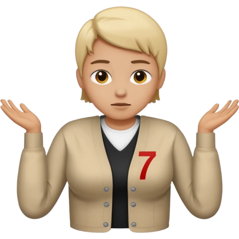 Mixe des emojis 6️⃣🤷🏼7️⃣ emoji