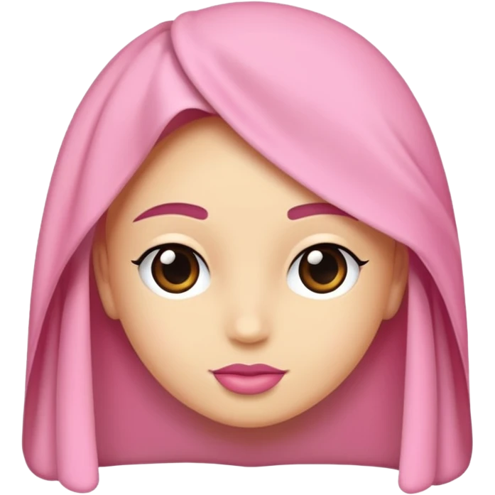 🥳🎀 pembe bir tokasını takan bey kızın elinde bir hediye var emoji