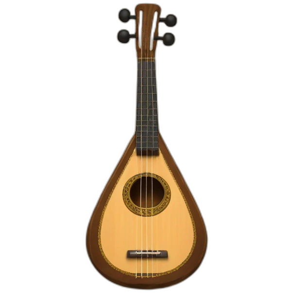 Erlandskian Blakajaki Balalaika Family instrument emoji
