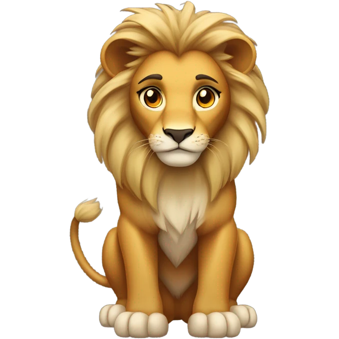 female lion emoji