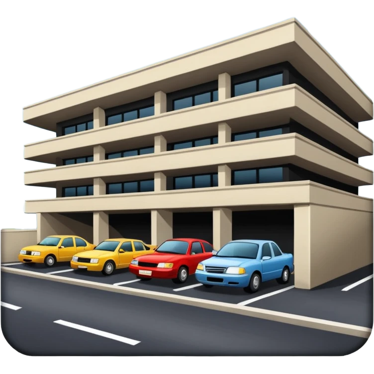 Parking garage emoji