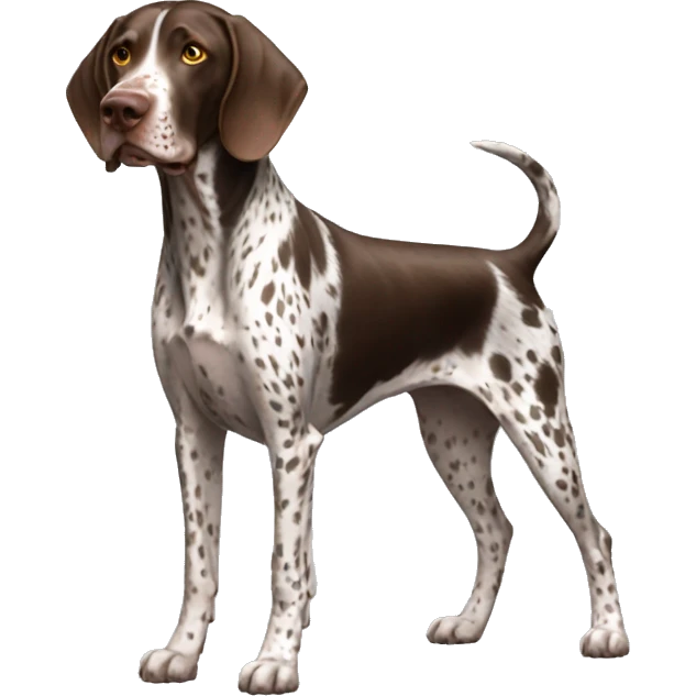 German Shorthaired Pointer Dog Breed Full Body emoji