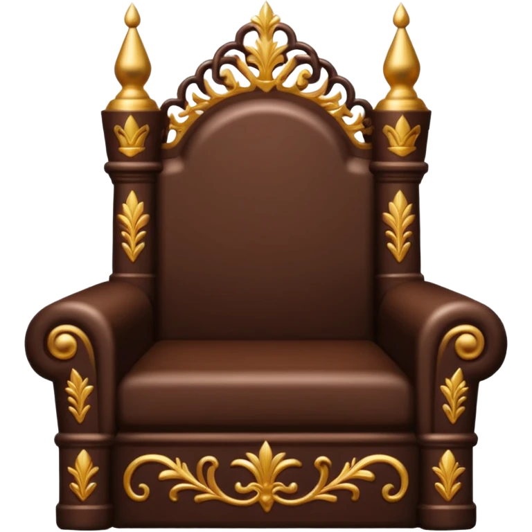 chocolate throne emoji