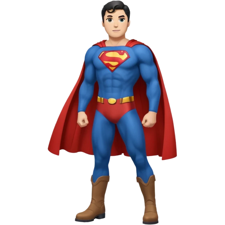 super man full body emoji