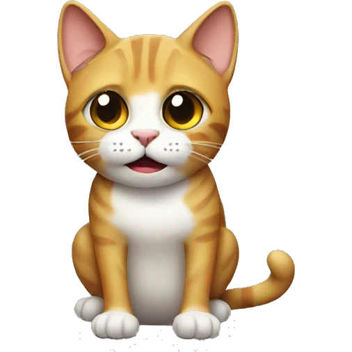 begging cat  emoji
