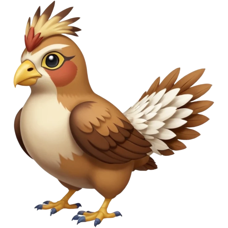 Pidgey-Fakémon-hybrid-creature (full body)  emoji