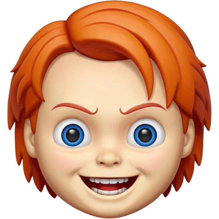 Un emojin de chuky emoji
