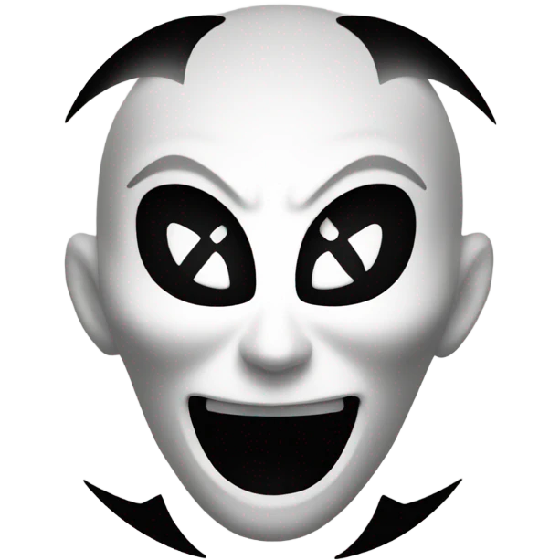 Combining the sign ∅ with ∞ inside a deviln emoji