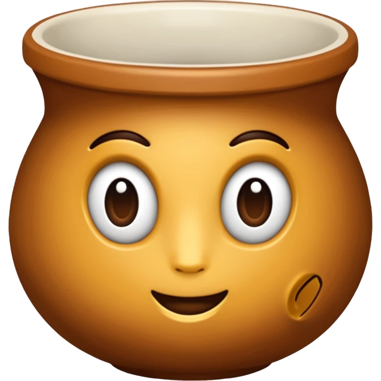 vaso sem flores emoji