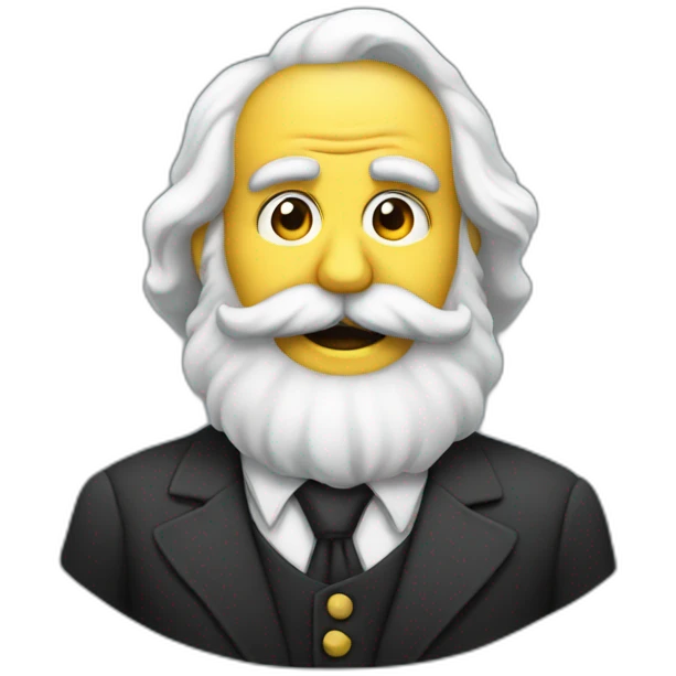 marx with honkers emoji