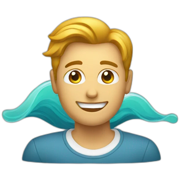 checkbox with wave emoji
