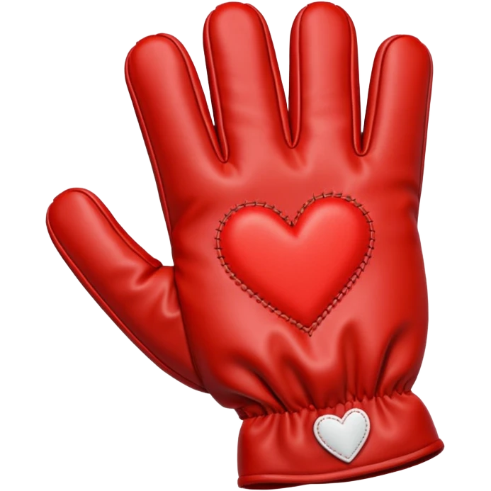 Love glove emoji