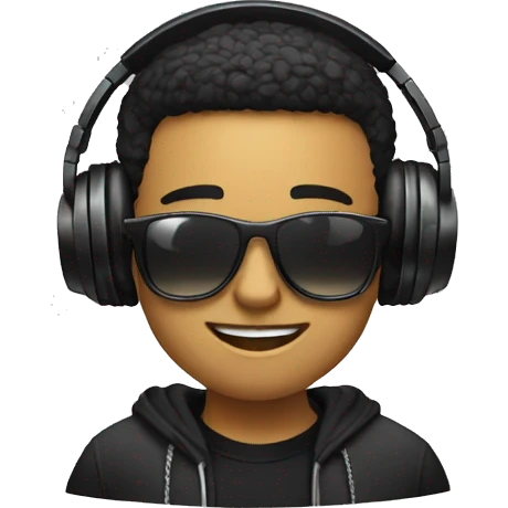 DJ and MC emoji