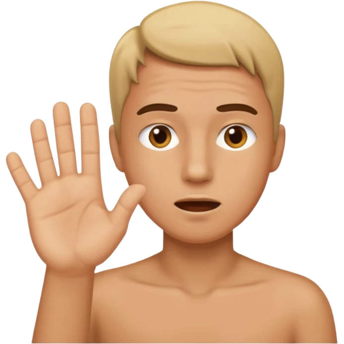 realistic slap  emoji