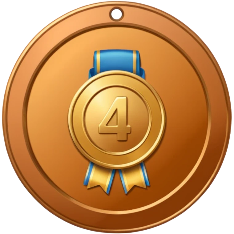 4th place medal emoji