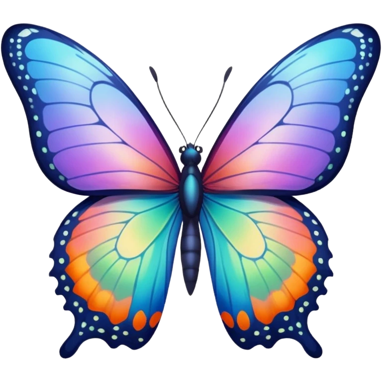 The butterfly feeling emoji