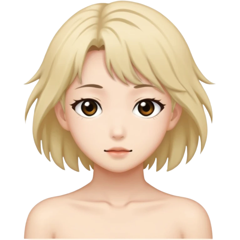Kaname Arisugawa без одежды  emoji