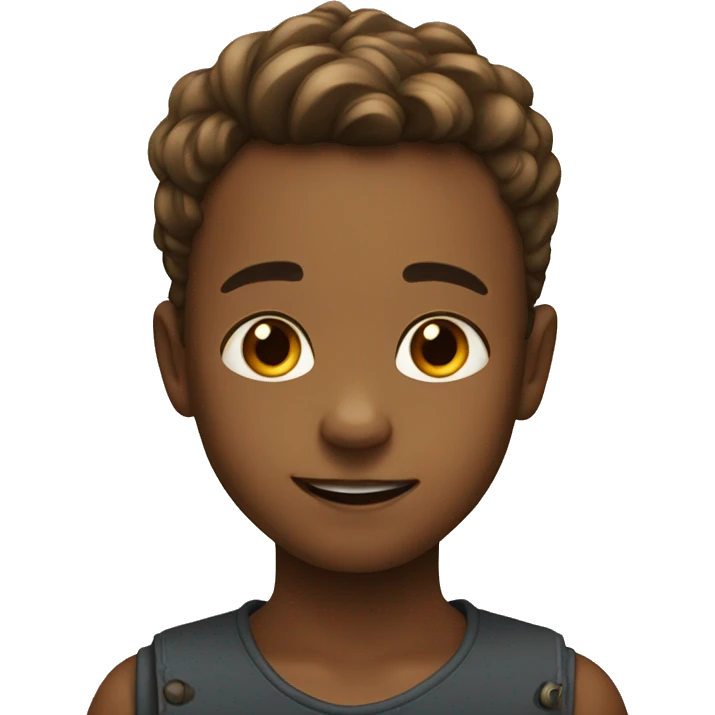 child and handsome boy emoji